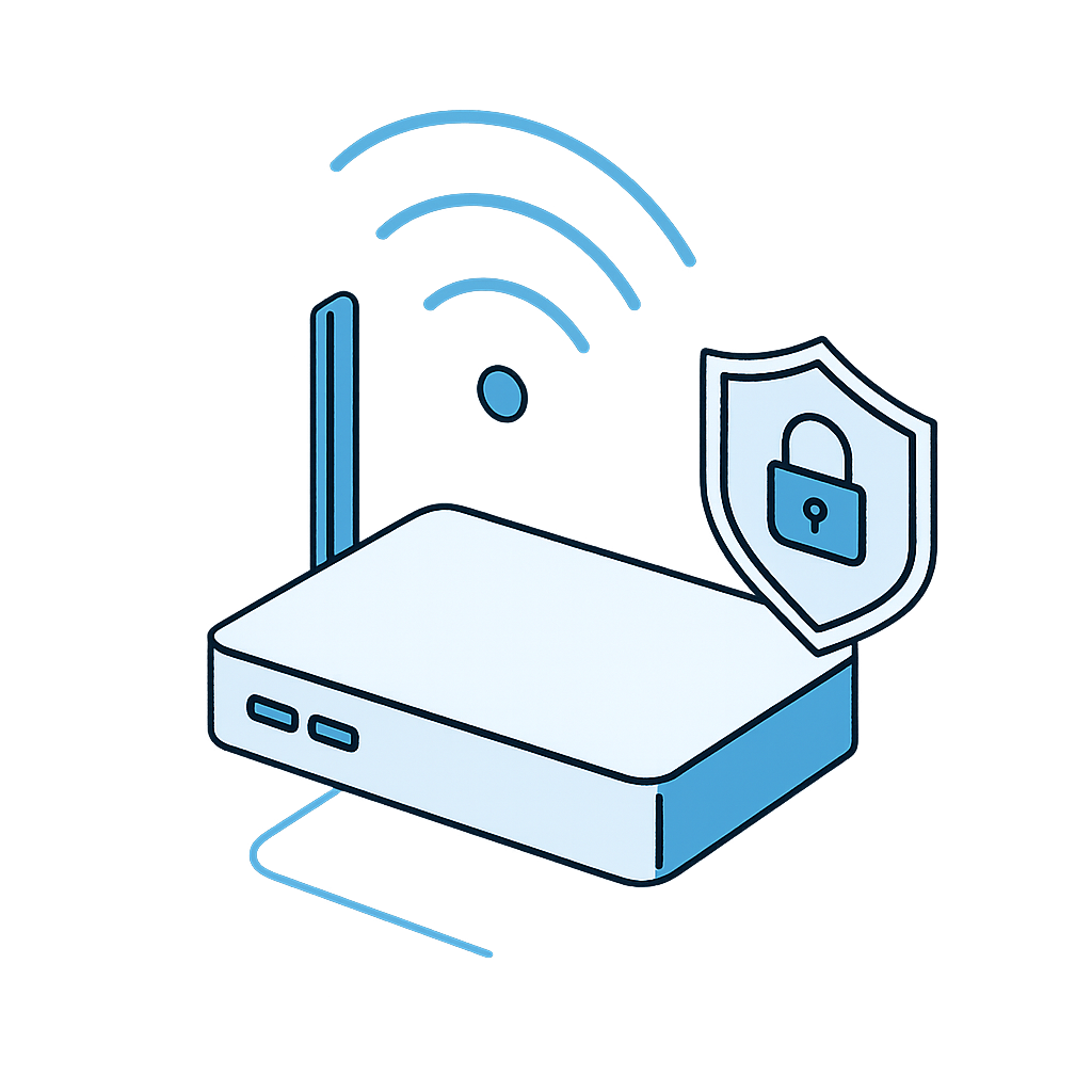 Illustration WiFi sécurisé